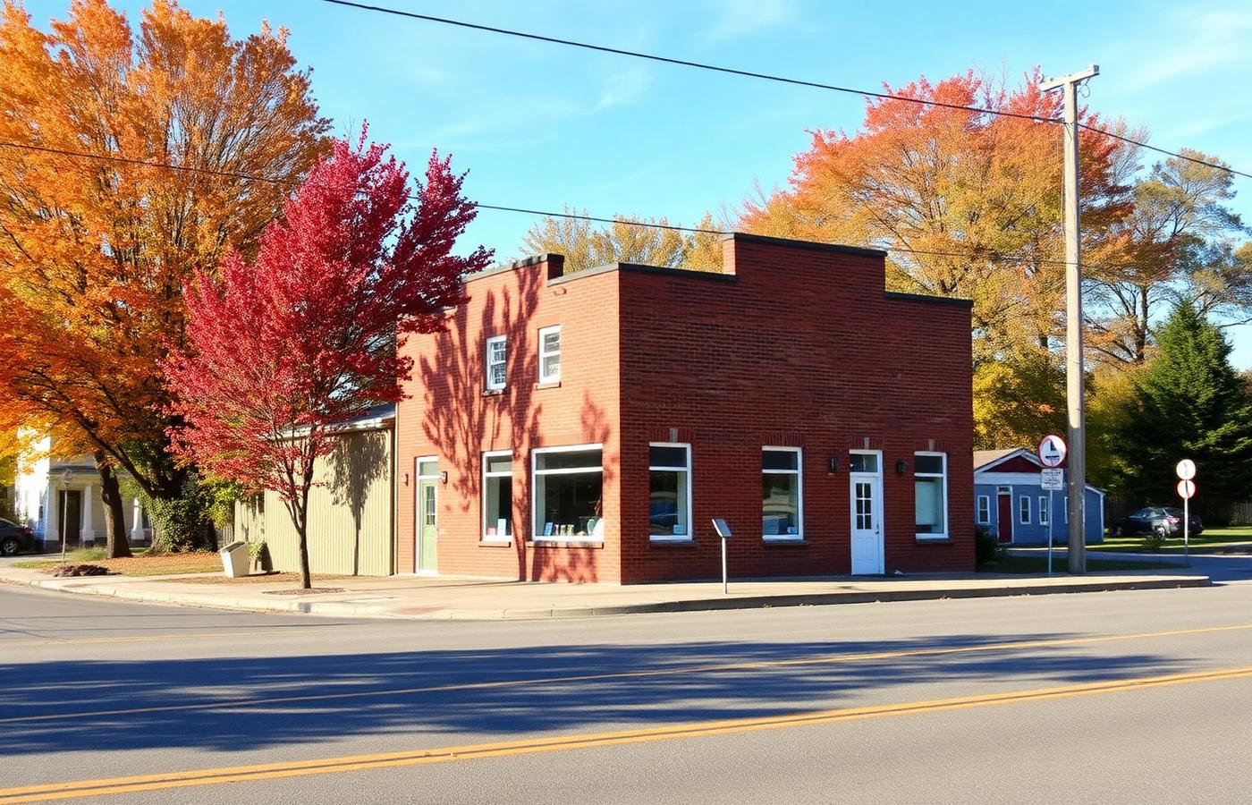 Small business building